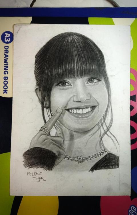 My original drawing lisa blackpink