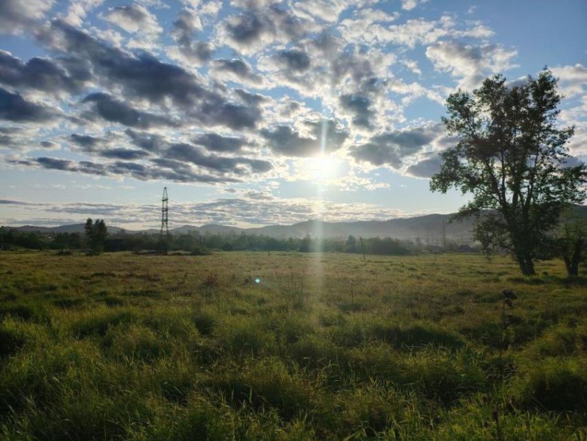 A beautiful sunny day